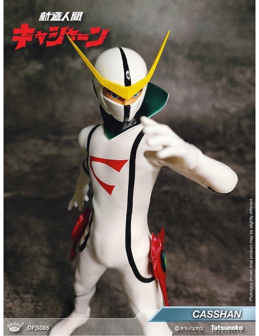 King Arts Diecast Figure Series Kyashan & Flender