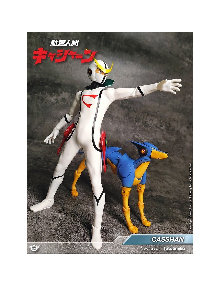 King Arts Diecast Figure Series Kyashan & Flender
