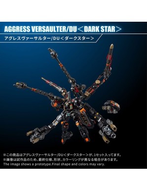 Takara Tomy Diaclone Reboot Tactical Mover Aggress Versaulter DU Dark Star