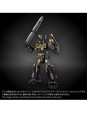 Takara Tomy Diaclone Reboot DA-122 Build Up Armament Set for Robot Base GX FD