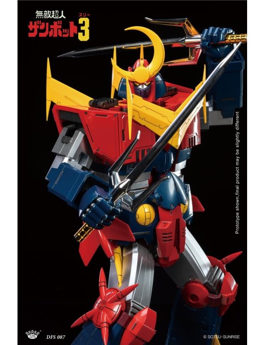 King Arts Diecast Figure Series Zambot 3 DFS087 King Arts Diecast Figure Series Zambot 3 DFS087