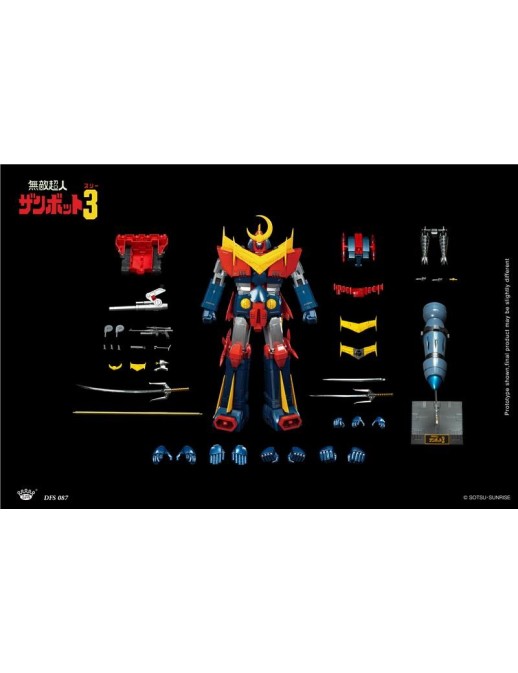 King Arts Diecast Figure Series Zambot 3 DFS087 King Arts Diecast Figure Series Zambot 3 DFS087