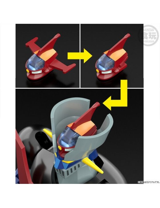 P-Bandai Shokugan Modeling Project Mazinger Z Pilder On! Set Anime Color Version