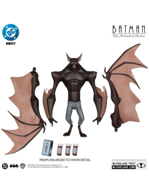 McFarlane DC Direct Batman The Animated Series Man-Bat Deluxe Gold Label