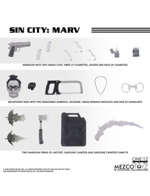 Mezco Toys The One 12 Collective Sin City Marv