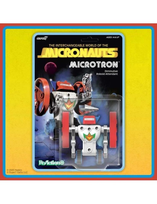 Super7 ReAction+ Micronauts Microtron