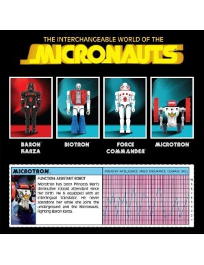Super7 ReAction+ Micronauts Force Commander