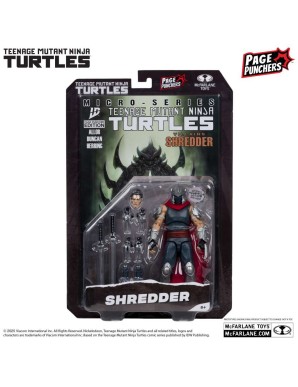 McFarlane Teenage Mutant Ninja Turtles Page Punchers 4 Figures Set with Comic