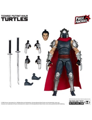 McFarlane Teenage Mutant Ninja Turtles Page Punchers 4 Figures Set with Comic