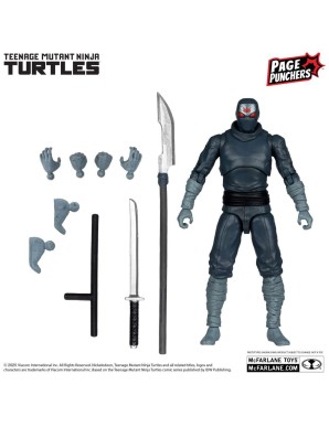 McFarlane Teenage Mutant Ninja Turtles Page Punchers 4 Figures Set with Comic