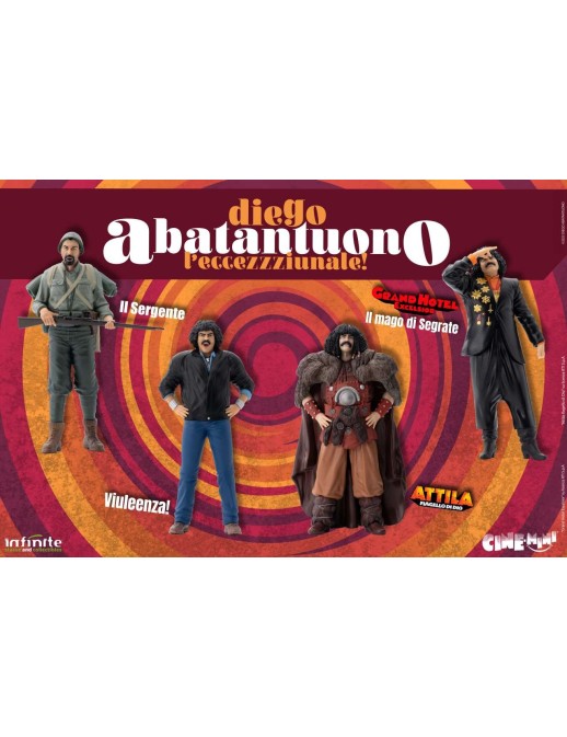 Infinite Statue & Collectibles CineMini Diego Abatantuono L'Eccezzziunale! Il Mago di Segrate
