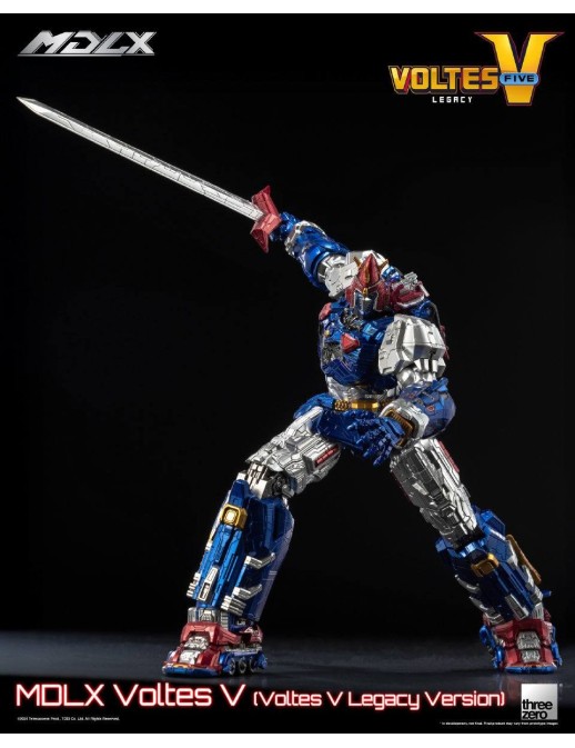 Threezero MDLX Articulated Figures Series Voltes V Legacy Version