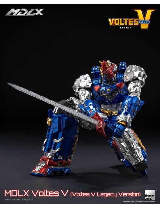 Threezero MDLX Articulated Figures Series Voltes V Legacy Version