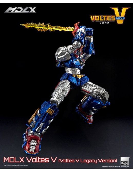 Threezero MDLX Articulated Figures Series Voltes V Legacy Version