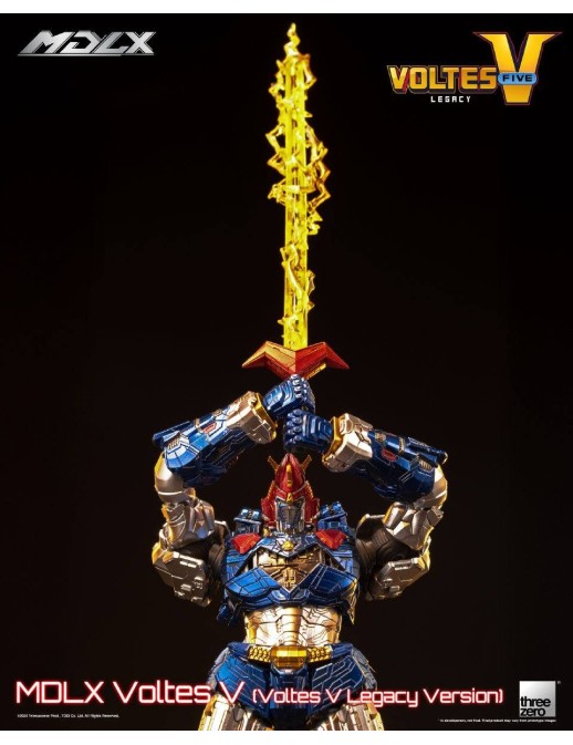 Threezero MDLX Articulated Figures Series Voltes V Legacy Version