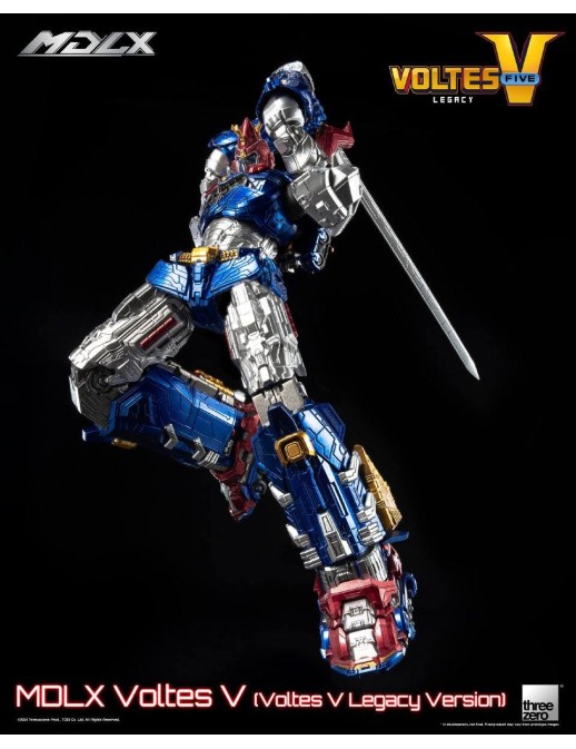 Threezero MDLX Articulated Figures Series Voltes V Legacy Version