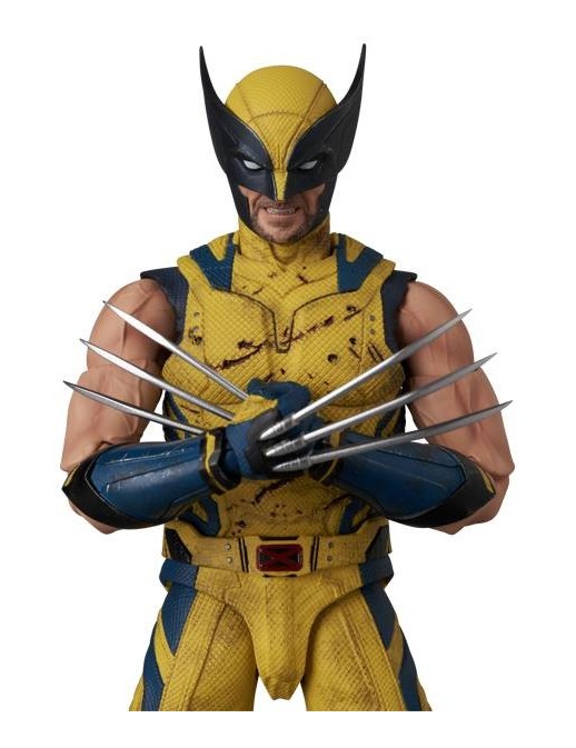 Medicom Toy MAFEX Deadpool & Wolverine Wolverine Battle Damage Version