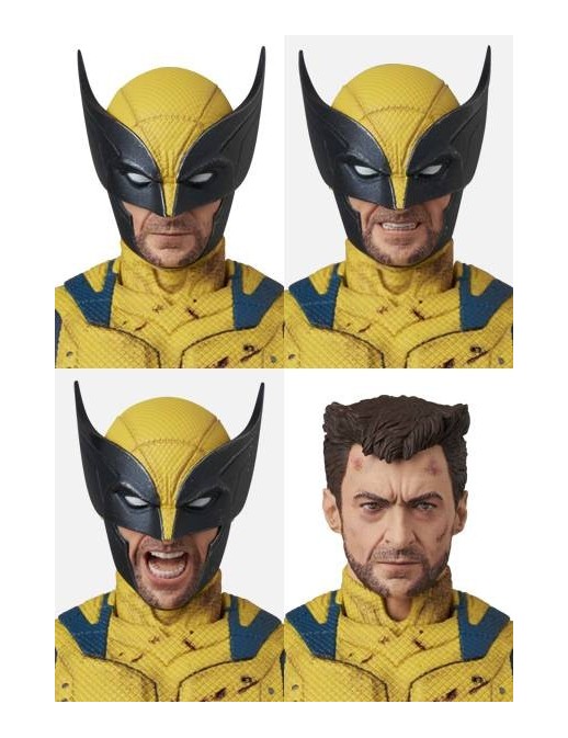 Medicom Toy MAFEX Deadpool & Wolverine Wolverine Battle Damage Version
