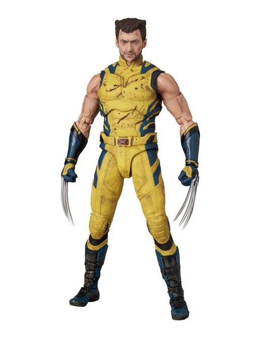 Medicom Toy MAFEX Deadpool & Wolverine Wolverine Battle Damage Version