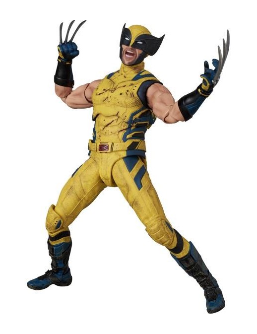 Medicom Toy MAFEX Deadpool & Wolverine Wolverine Battle Damage Version