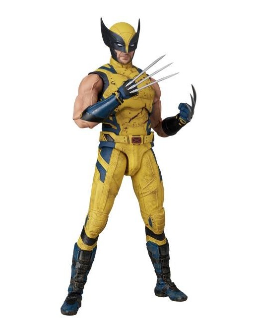 Medicom Toy MAFEX Deadpool & Wolverine Wolverine Battle Damage Version