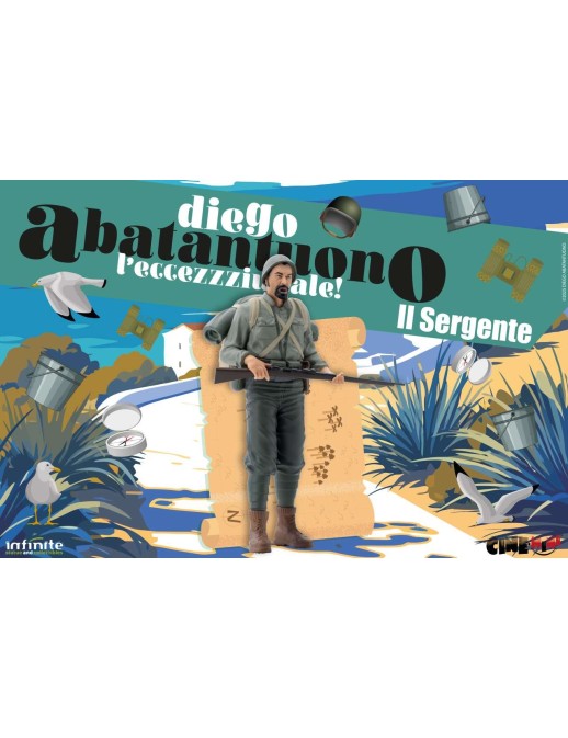 Infinite Statue & Collectibles CineMini Diego Abatantuono L'Eccezzziunale! Il Sergente Lorusso Infinite Statue & Collectibles CineMini Diego Abatantuono L'Eccezzziunale! Il Sergente Lorusso