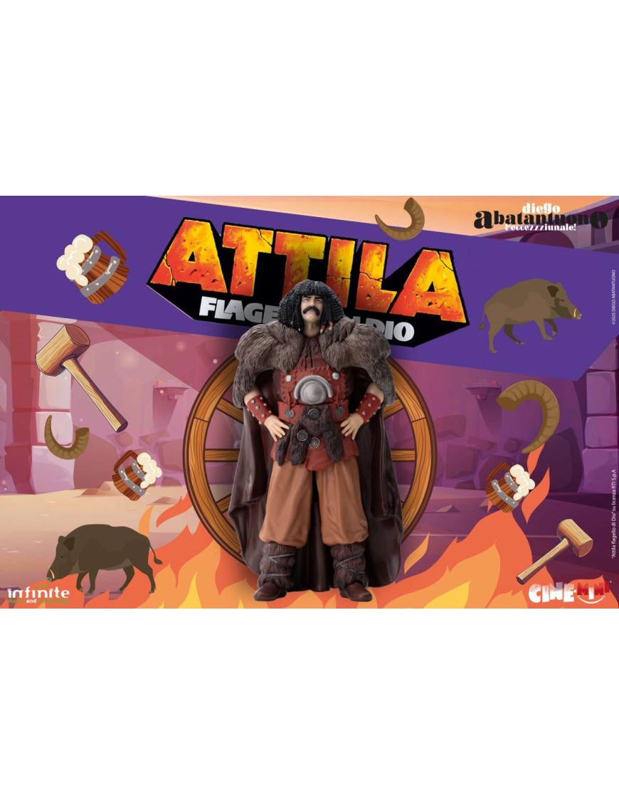 Infinite Statue & Collectibles CineMini Diego Abatantuono L'Eccezzziunale! Attila Il Flagello di Dio Infinite Statue & Collectibles CineMini Diego Abatantuono L'Eccezzziunale! Attila Il Flagello di Dio