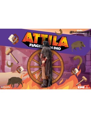 Infinite Statue & Collectibles CineMini Diego Abatantuono L'Eccezzziunale! Attila Il Flagello di Dio