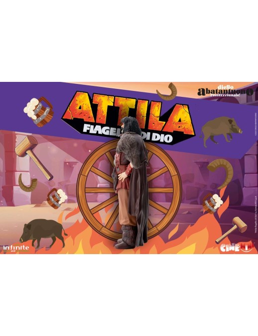 Infinite Statue & Collectibles CineMini Diego Abatantuono L'Eccezzziunale! Attila Il Flagello di Dio Infinite Statue & Collectibles CineMini Diego Abatantuono L'Eccezzziunale! Attila Il Flagello di Dio