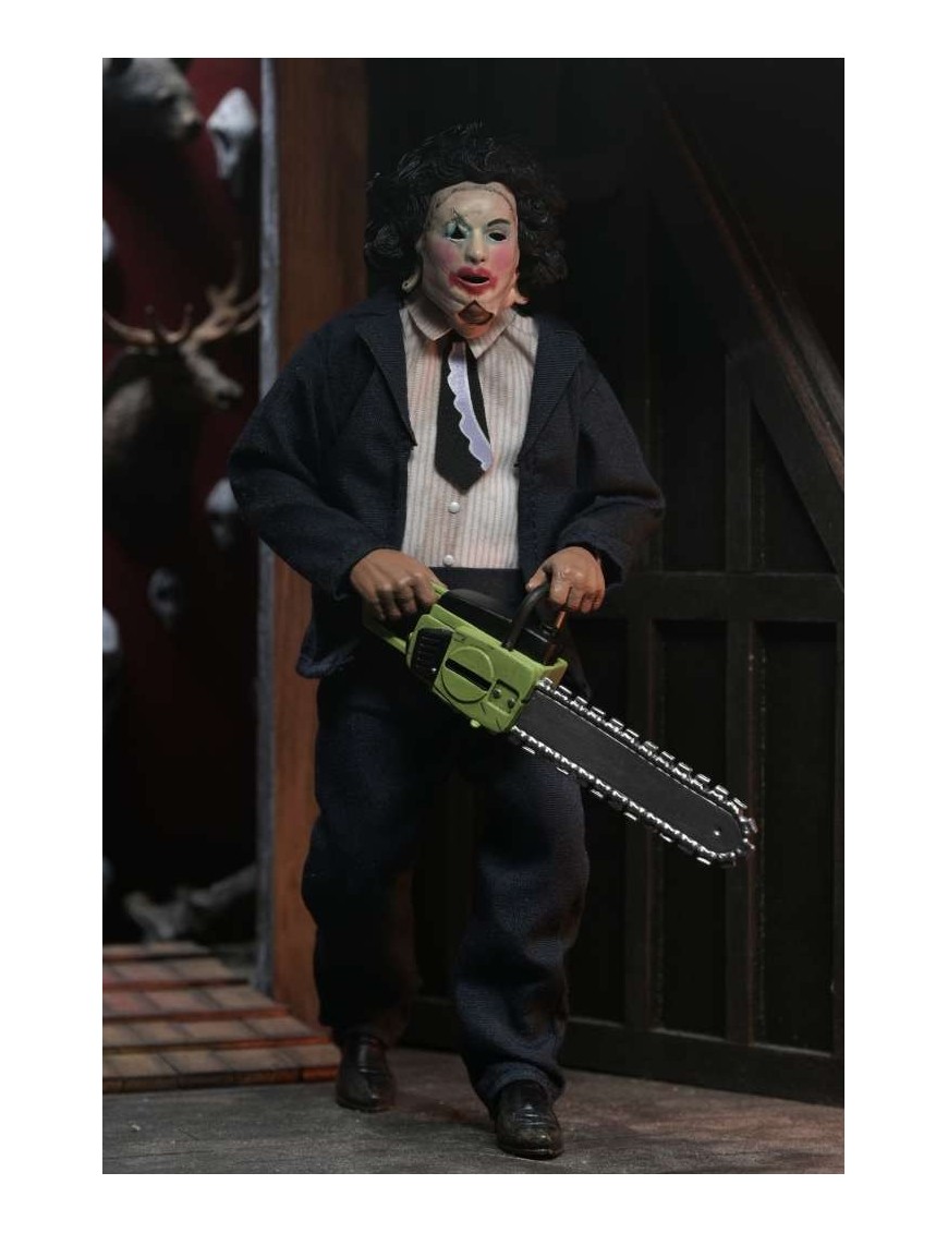 Neca Texas Chainsaw Massacre Leatherface with Pretty Woman Mask Clothed Neca Texas Chainsaw Massacre Leatherface with Pretty Woman Mask Clothed