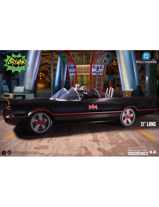 Mc Farlane DC Multiverse Batman 1966 Batmobile Mc Farlane DC Multiverse Batman 1966 Batmobile