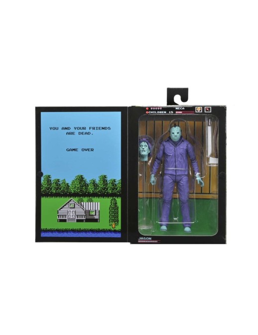 Neca Friday 13th Jason Voorhees Classic Video Game Appearance with Theme Music Packaging Neca Friday 13th Jason Voorhees Classic Video Game Appearance with Theme Music Packaging