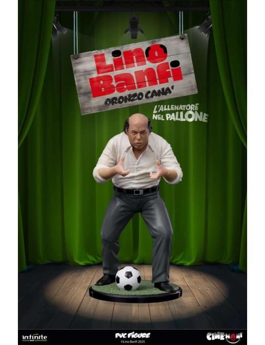 Infinite Statue & Collectibles CineMoni Lino Banfi Oronzo Cana L'Allenatore nel Pallone Infinite Statue & Collectibles CineMoni Lino Banfi Oronzo Cana L'Allenatore nel Pallone
