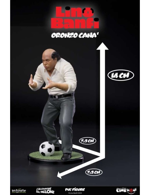 Infinite Statue & Collectibles CineMoni Lino Banfi Oronzo Cana L'Allenatore nel Pallone Infinite Statue & Collectibles CineMoni Lino Banfi Oronzo Cana L'Allenatore nel Pallone