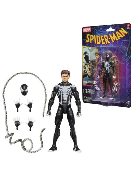 Hasbro Marvel Legends Retro Collection Spider-Man Spider-Venom Hasbro Marvel Legends Retro Collection Spider-Man Spider-Venom
