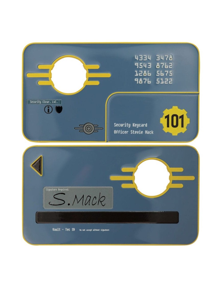 Fanattik Fallout 3 Vault 101 Security Keycard Replica Limited Edition