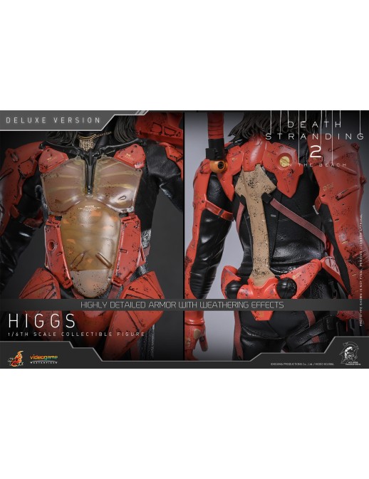 Hot Toys Videogame Masterpiece Death Stranding 2: On The Beach Higgs Monaghan 1/6 Scale Collectible Figure Deluxe Version