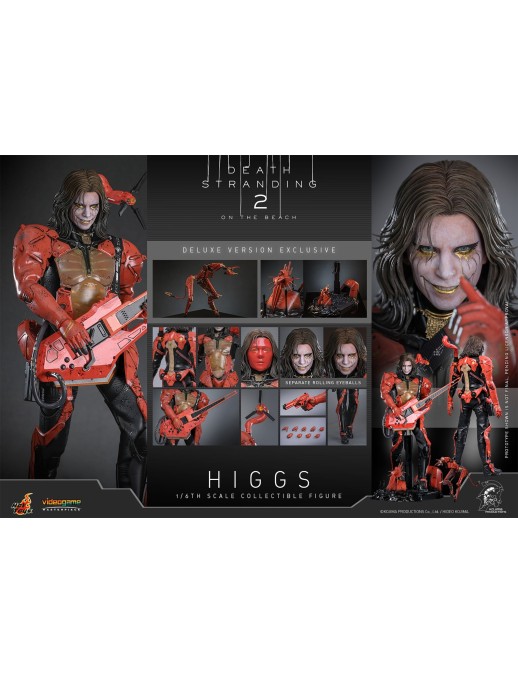 Hot Toys Videogame Masterpiece Death Stranding 2: On The Beach Higgs Monaghan 1/6 Scale Collectible Figure Deluxe Version