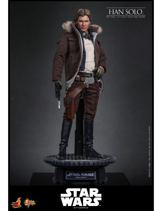 Hot Toys Movie Masterpiece Star Wars The Empire Strikes Back Han Solo 1/6 Scale Collectible Figure