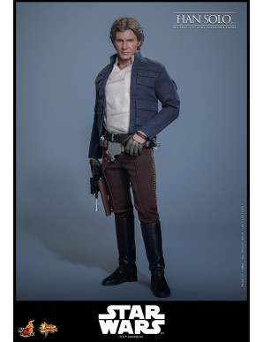 Hot Toys Movie Masterpiece Star Wars The Empire Strikes Back Han Solo 1/6 Scale Collectible Figure