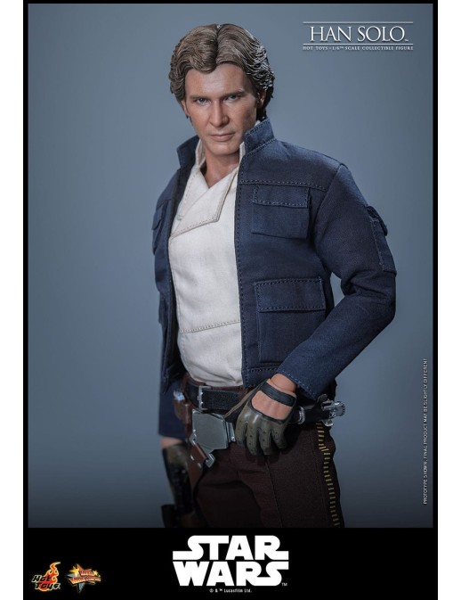 Hot Toys Movie Masterpiece Star Wars The Empire Strikes Back Han Solo 1/6 Scale Collectible Figure