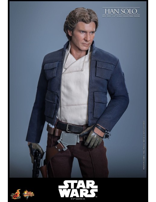 Hot Toys Movie Masterpiece Star Wars The Empire Strikes Back Han Solo 1/6 Scale Collectible Figure