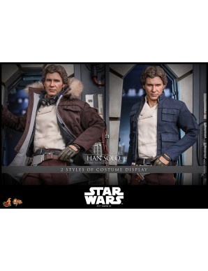 Hot Toys Movie Masterpiece Star Wars The Empire Strikes Back Han Solo 1/6 Scale Collectible Figure