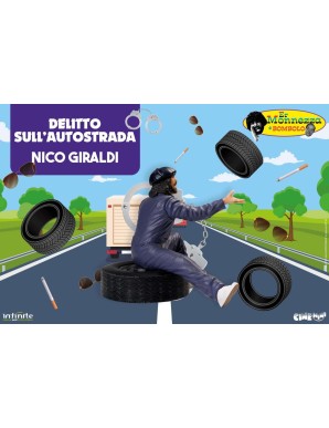 Infinite Statue & Collectibles CineMini Er Monnezza e Bombolo Delitto sull'Autostrada Nico Giraldi