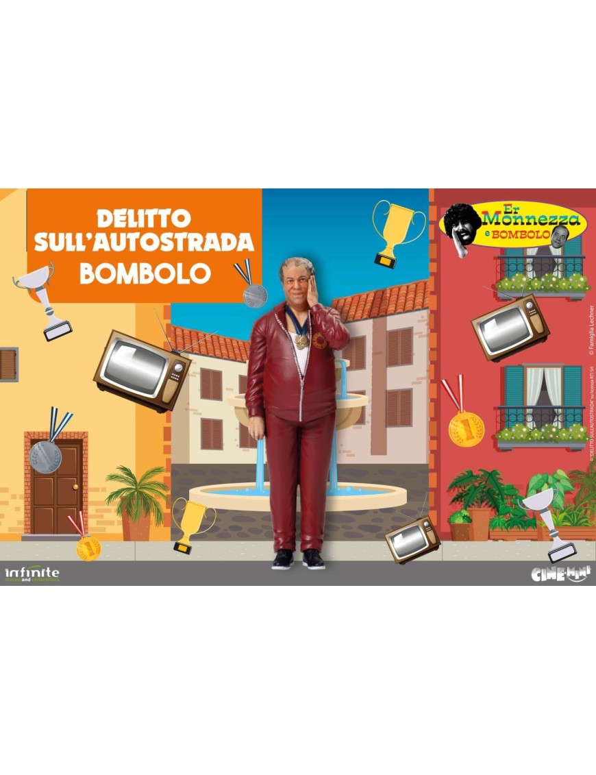 Infinite Statue & Collectibles CineMini Er Monnezza e Bombolo Delitto sull'Autostrada Bombolo