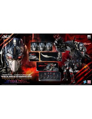 Threezero Transformers Rise of the Beasts DLX Scale Collectible Figure Series Optimus Primal Beast Wars Universe Edition