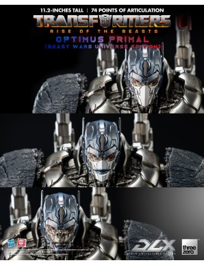 Threezero Transformers Rise of the Beasts DLX Scale Collectible Figure Series Optimus Primal Beast Wars Universe Edition