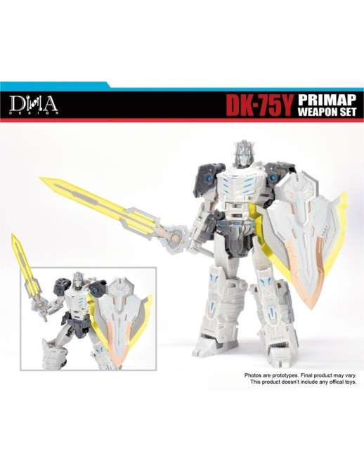DNA Design DK-75Y Upgrade Kits for Transformers Age of the Primes Voyager Class The Thirteen Prima Prime