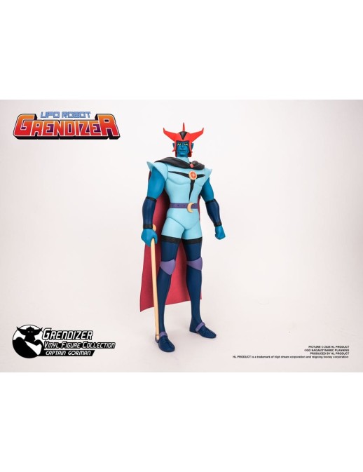 HL Pro Vynil Figure Collection UFO Robot Grendizer Captain Gorman