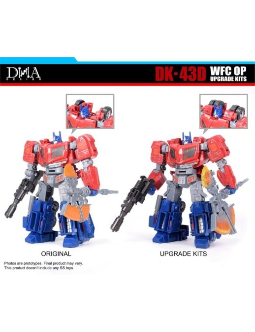 DNA Design DK-43D Upgrade Kit for Transformers War for Cybertron Studio Series Optimus Prime